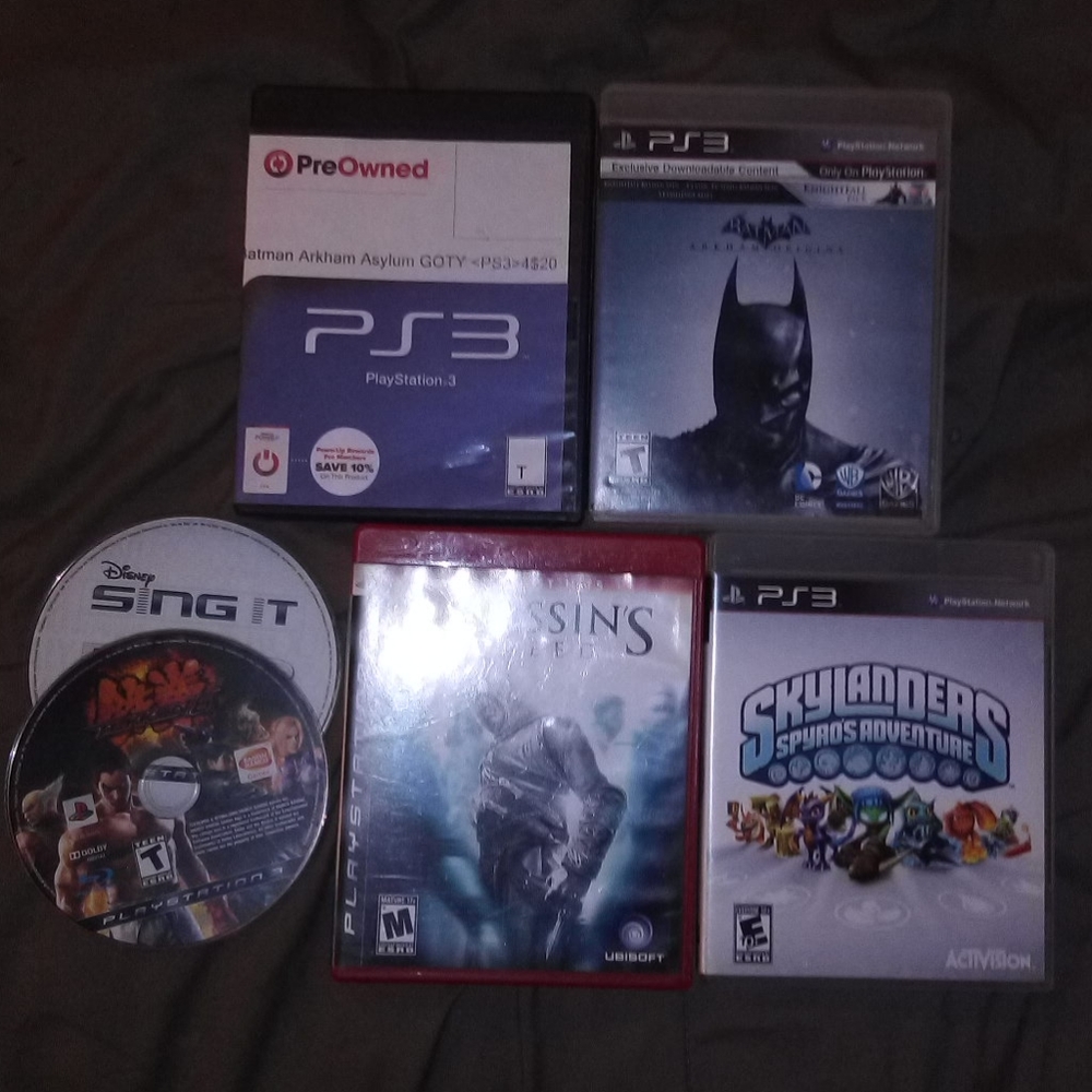 6 PS3 Games